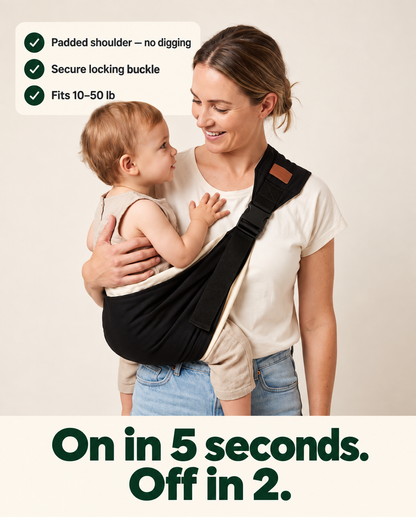 Tag-Along Toddler Carrier